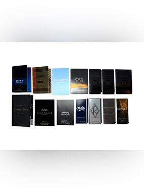 NEW 14 Pc Men’s Fragrance Discovery Kit Tom Ford, Armani, YSL, Azzaro & More